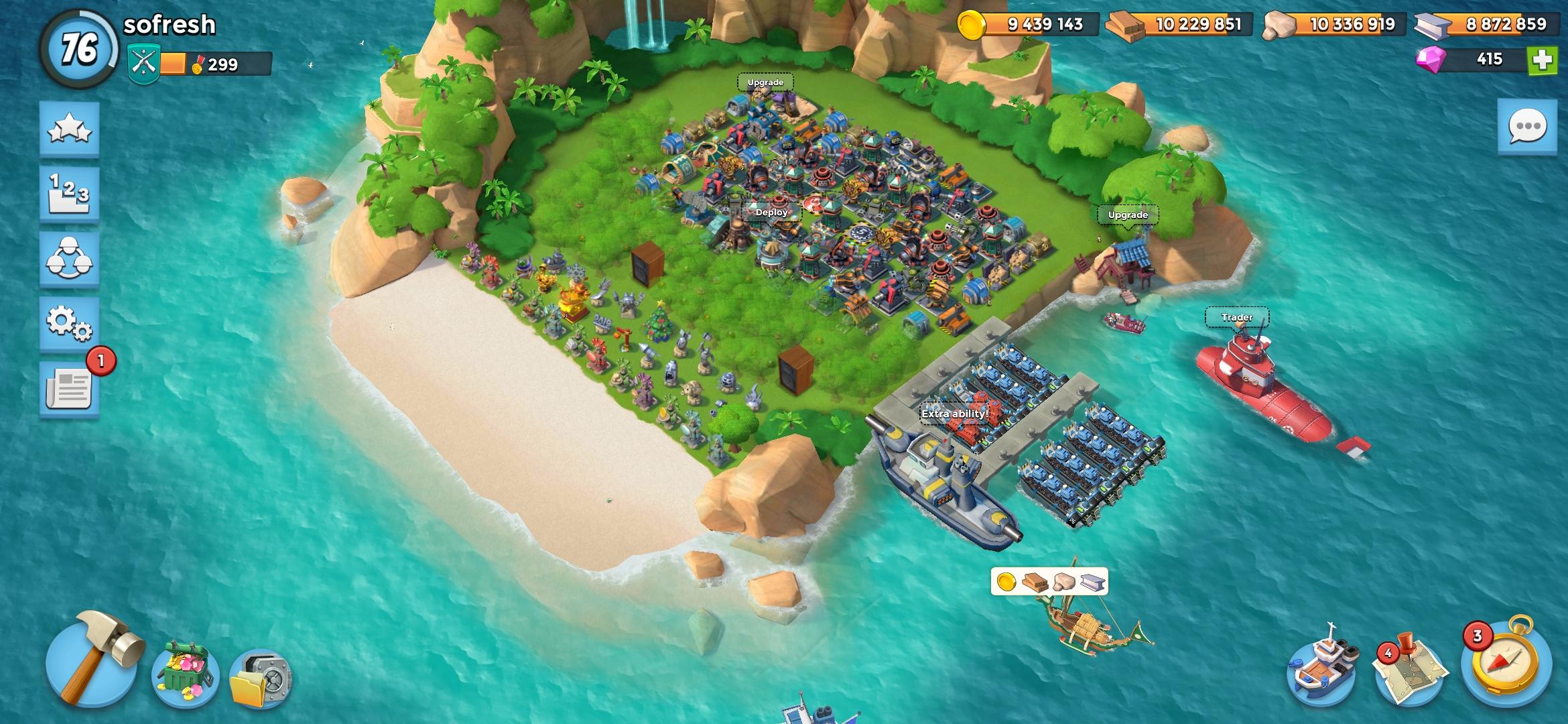 Island Base Construction